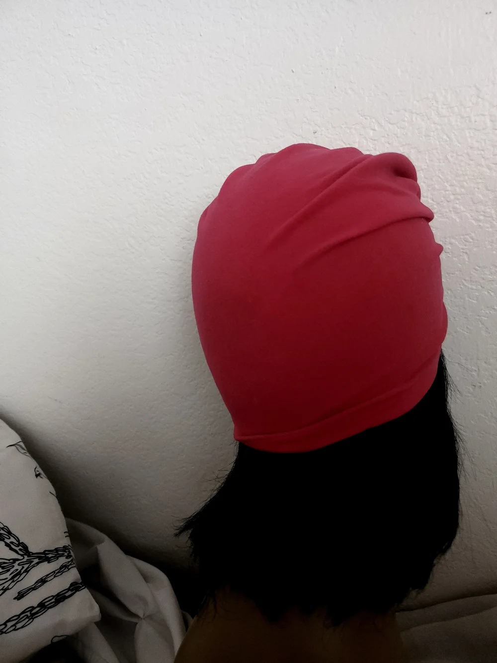2 For $16 Pink Rosette Turban Hairpiece